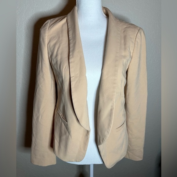 LOFT Jackets & Blazers - Loft beige open front blazer size 4